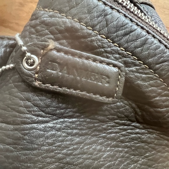 Gently used Danier leather smaller backpack - Picture 7 of 8